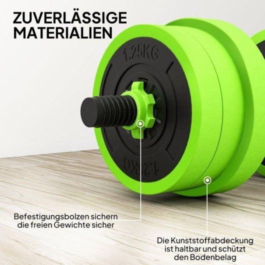 4 in 1 verstellbares Gewichtsset Welltin 20 kg