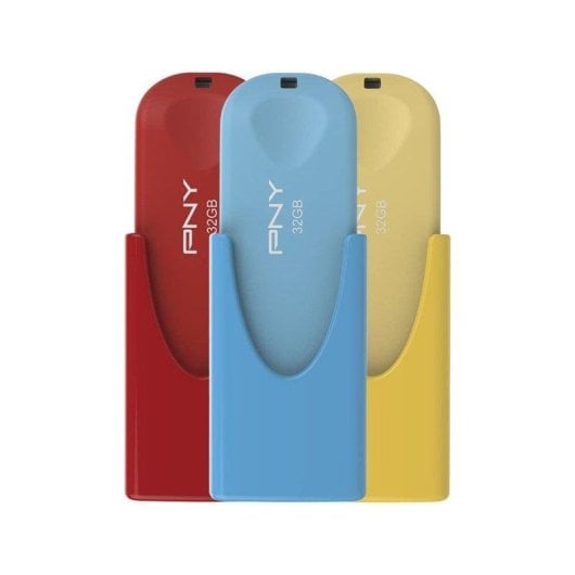 Pen USB PNY Attaché 4 32 GB USB 2.0, conjunto de 3