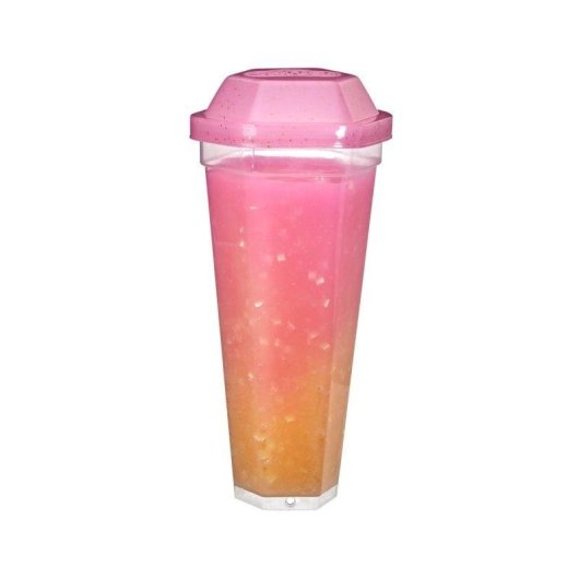 Pâte à modeler Play-Doh Crystal Crunch rose et orange