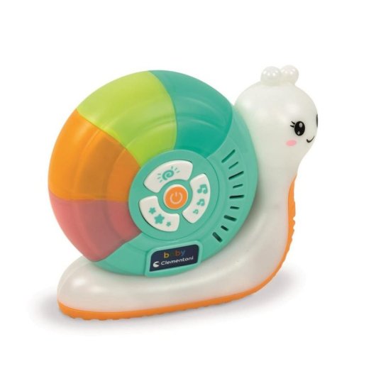 Lámpara de Noche Caracol Clementoni Baby For You Con Melodías y Sonidos