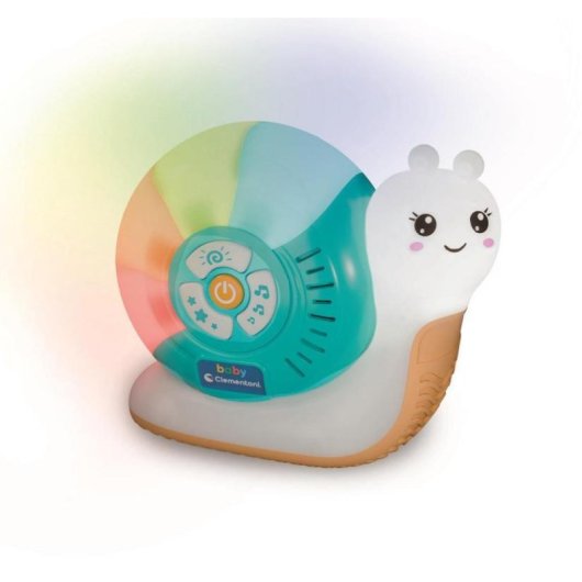 Lámpara de Noche Caracol Clementoni Baby For You Con Melodías y Sonidos