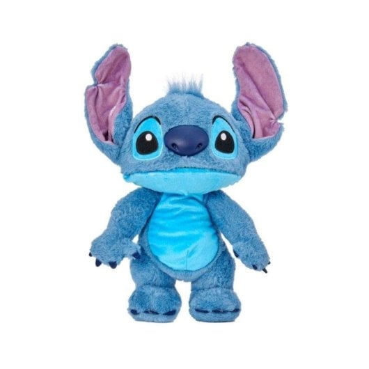 Peluche Electrónico Famosa Disney Stitch Azul Puppetronics Chatty 100+ Sonidos
