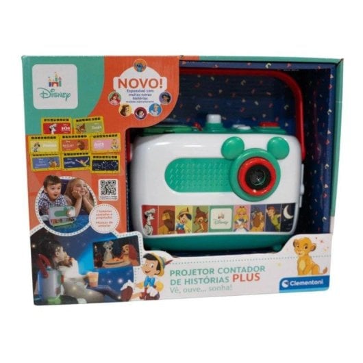 Projetor Clementoni Disney Baby Contador de Historias Plus