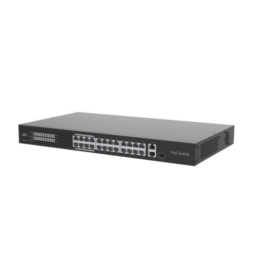 Switch Uniview NSW3000 24 Puertos L2 PoE+ 370W Gestión en la nube