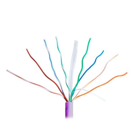 Cabo de Rede Uniview UV-UTP6-300-BC24AWG-B2CA-R-V CAT6 305 m Violeta