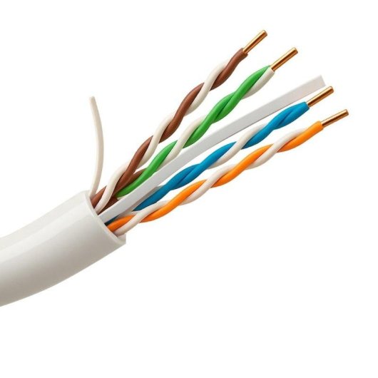Cabo de Rede Uniview UTP Cat6A 305m Branco UV-utp6a-300-bc23awg-dca-r-w