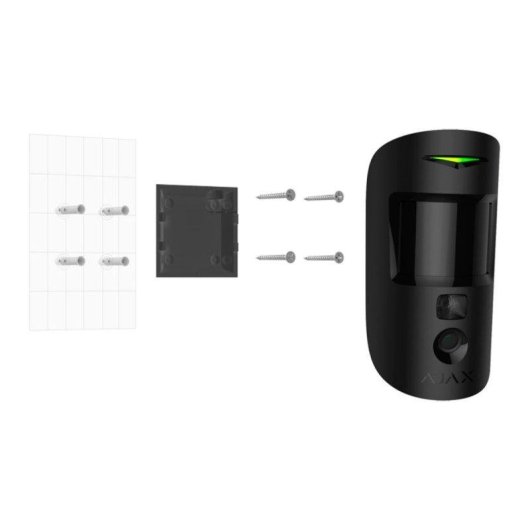 Sensor de movimento Ajax MotionCam HDR sem fios interior animais