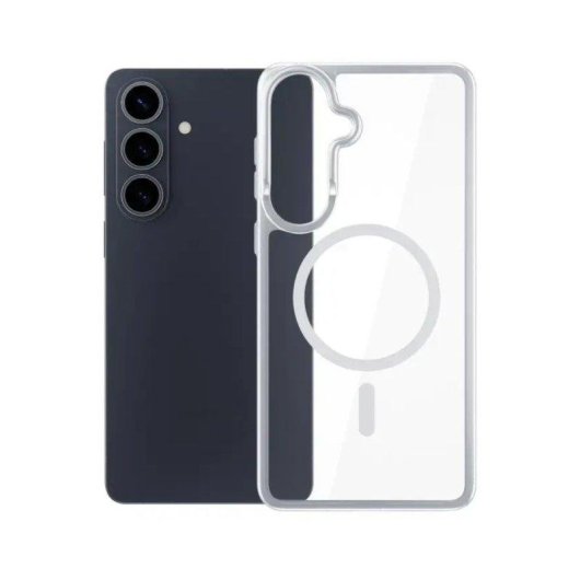 Funda para móvil 3MK Armor MagCase transparente MagSafe para Samsung Galaxy S26 Plus