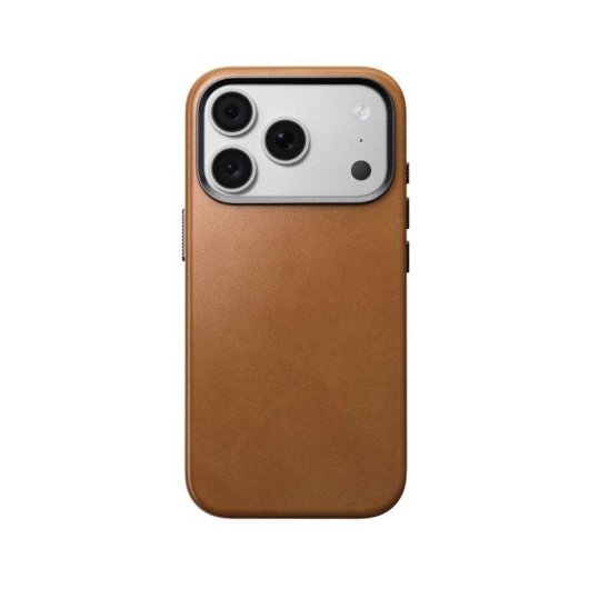 Funda para móvil Nomad Traditional Camino de cuero marrón tostado para iPhone 18 Pro