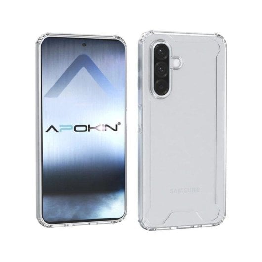 Capa Apokin de silicone transparente reforçada para Samsung Galaxy A37