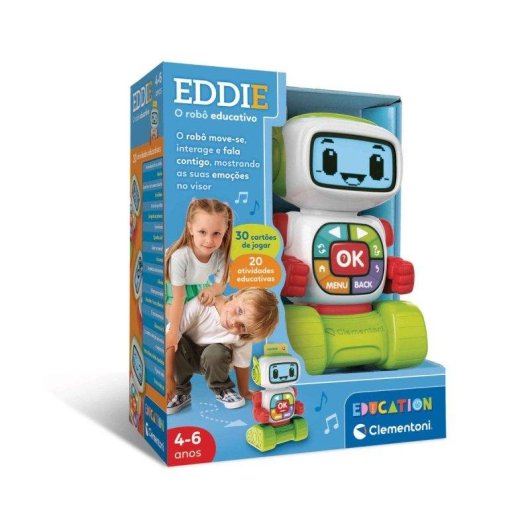 Robot Educativo Clementoni Eddie - Amigo Interativo