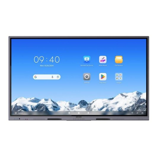 Monitor interattivo Hikvision DS-D5C86RB/A2L 86 pollici 4K Android 14