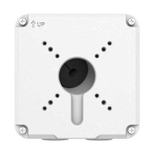 Caixa de Conexoes Uniview para Cameras Bullet Branco 55 mm x 126