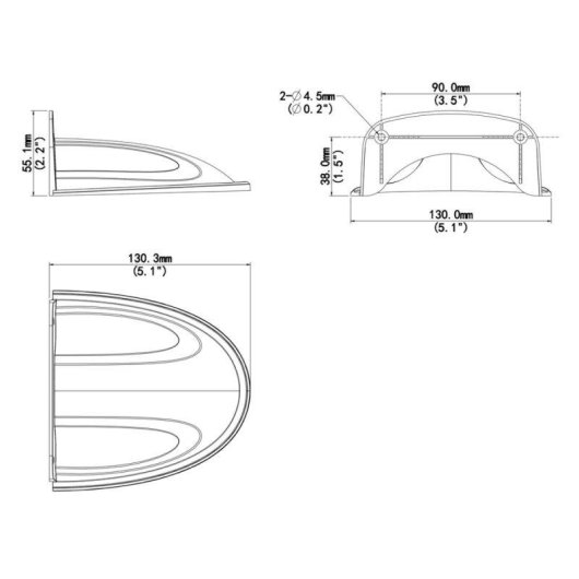 Support mural Uniview UV-HS-205S pour cameras Dome