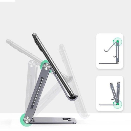 Supporto da Scrivania Ugreen LP263 Alluminio Pieghevole Argento 7.9"