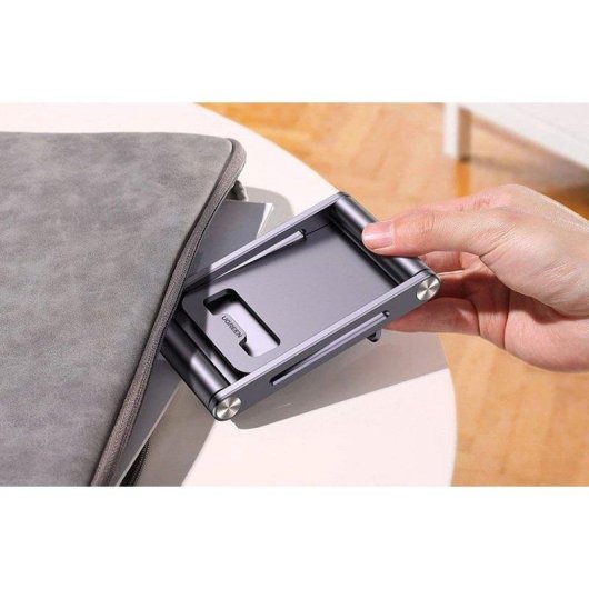 Supporto da Scrivania Ugreen LP263 Alluminio Pieghevole Argento 7.9"