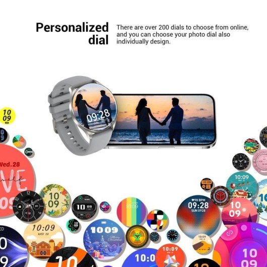 Blackview X20 Bluetooth 1,43" Gris con 2 correas