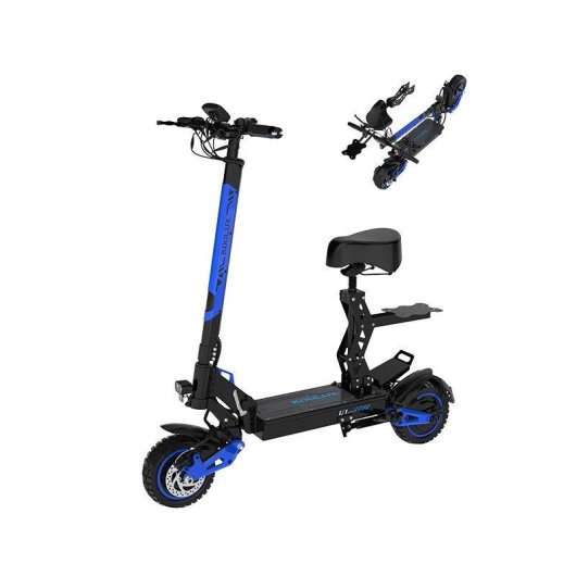 Patinete eléctrico Koolux U1Pro 500W x 2 Autonomía 70 km Ruedas 10"