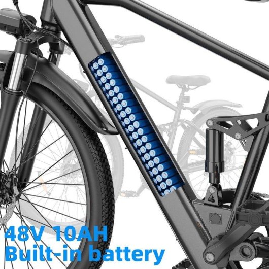Velo Electrique Toofly T8S 250W 26 pouces 7 Vitesses
