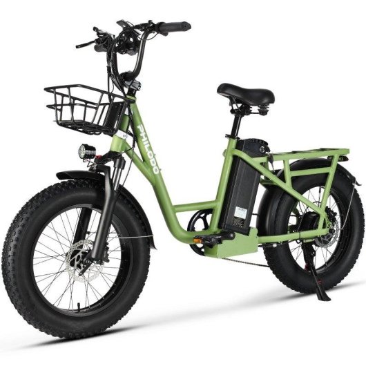 Bicicleta Eléctrica Philodo T1 Batería 48V 20Ah 7 Velocidades Neumático 20"