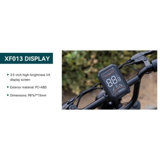 Velo electrique Koolux X9 mini 500W Batterie 48V 13Ah Pneus 20 pouces