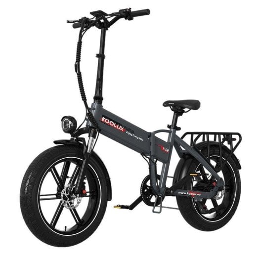 Bicicleta Eléctrica Koolux X12 Motor 500 W Batería 48 V 13 Ah Neumáticos 20"