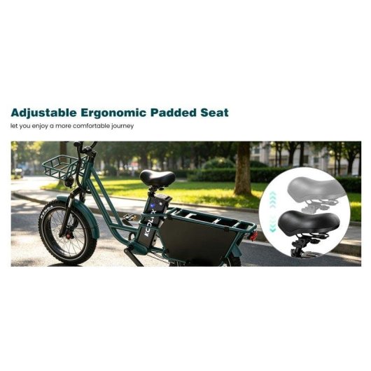 Bicicletta elettrica Koolux X7 Pro 750W 48V 25Ah 20 pollici