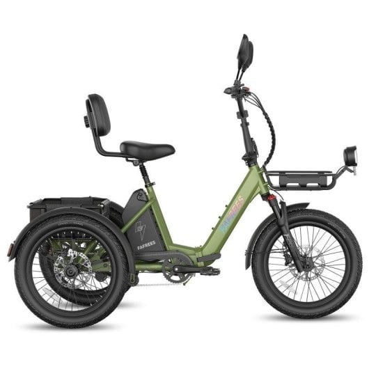 Triciclo Eléctrico Fafrees F20 Mate II 250 W 48 V 25 Ah 20" Verde