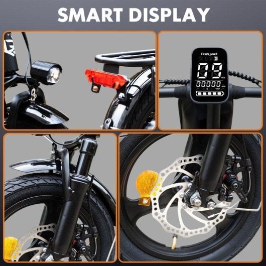 Bicicletta elettrica Bodywel T16PRO 14 pollici 36V 10,4Ah