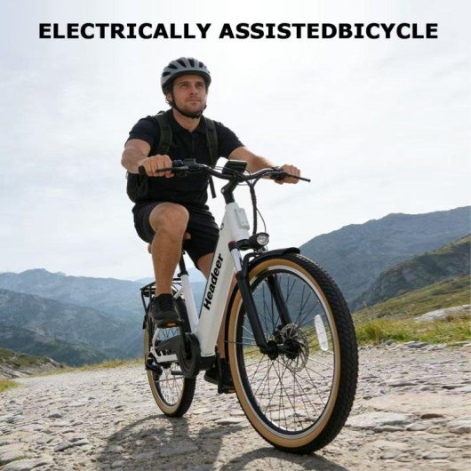 Bicicletta Elettrica Headeer BD26195Shimano 7 Velocita 350W 48V 11,5Ah