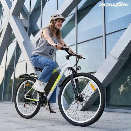 Bicicleta Eléctrica Zazawork CF29 250 W 48 V 15 Ah 21 Velocidades Neumáticos 29"