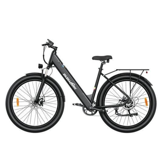 Bicicleta eletrica Zazawork C28 250 W Shimano 7 velocidades