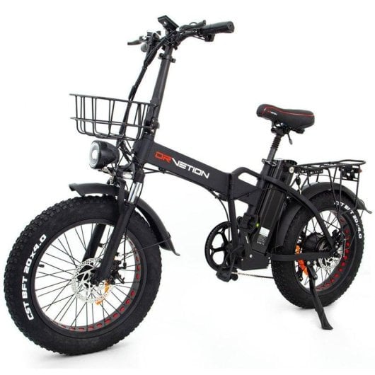 Bicicleta Elétrica Drvetion AT20 PRO 250W Bateria 48V 20Ah Dobrável 20 polegadas