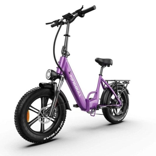 Velo electrique urbain pliant Kingbull Literider 2.0 roxo