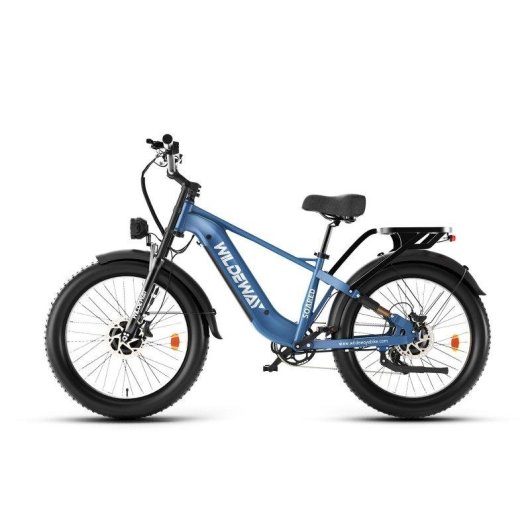 Bicicletta Elettrica Wildeway Soared MAX Dual 48V 30Ah 136Nm 26in Blu