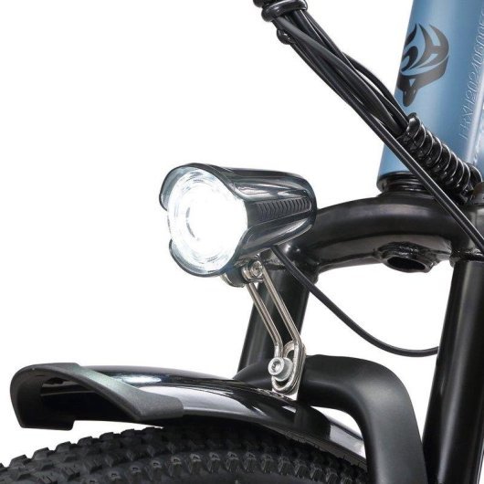 Bicicleta Eléctrica Sinohon EM200 Motor 500 W Batería 48 V 12,5 Ah Azul