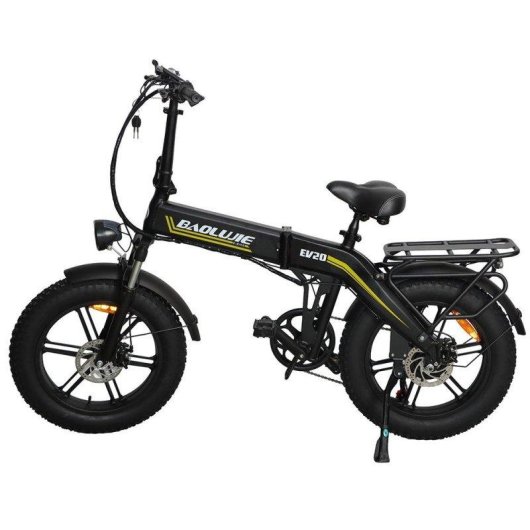 Bicicleta Eléctrica Plegable Baolujie D7 Batería 48V 16 Ah Shimano 7 Velocidades