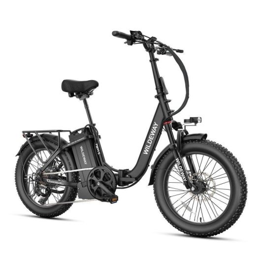 Bicicleta Eléctrica Plegable Wildeway FW11S 48 V 250 W Batería 35 Ah 20"