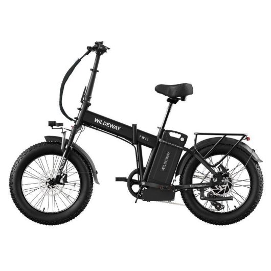 Bicicleta Eléctrica Plegable Wildeway FW11 Motor 250W Batería 48V 35 Ah