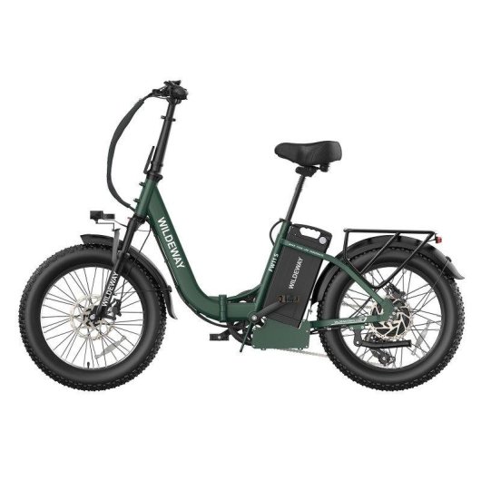 Bicicleta Eléctrica Plegable Wildeway FW11S 250 W 48 V 35 Ah 20" Verde