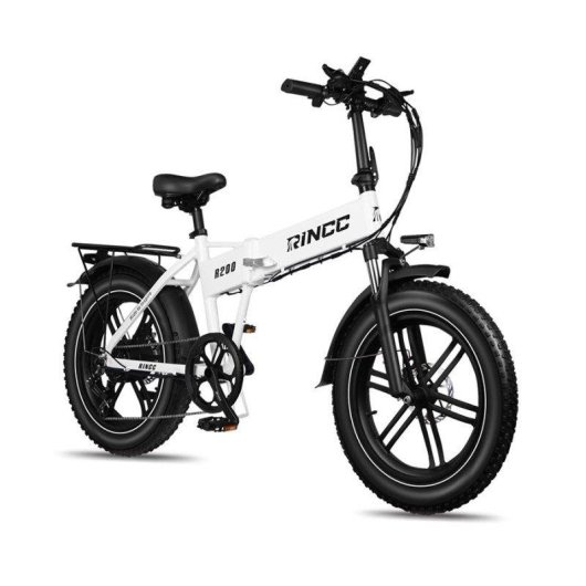 Vouwbare elektrische fiets Rincc RN200 wit