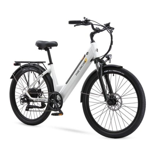 Bicicleta Eléctrica Pure Unicorn U2 59 Nm Batería 48V 12,8 Ah 60 km 27,5"
