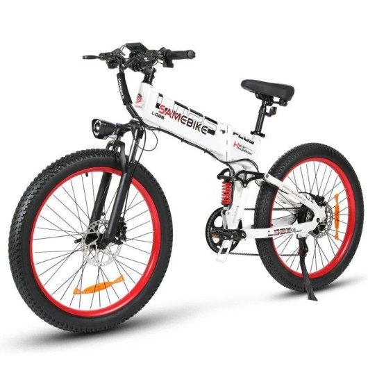 Bicicleta Eléctrica Plegable Samebike LO26 Plus 26" 48V 15Ah Hasta 100 Km