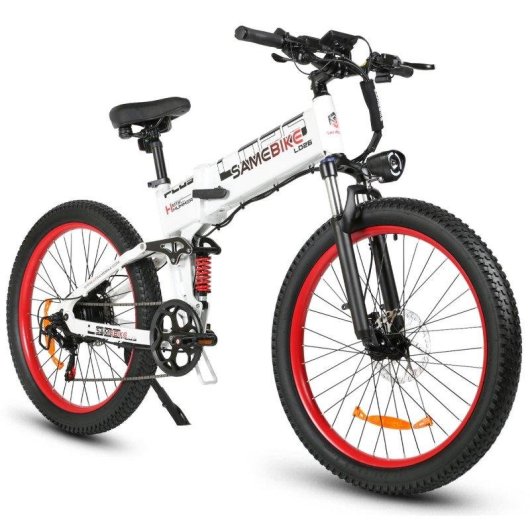 Bicicleta Eléctrica Plegable Samebike LO26 Plus 26" 48V 15Ah Hasta 100 Km