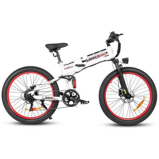 Bicicleta Eléctrica Plegable Samebike LO26 Plus 26" 48V 15Ah Hasta 100 Km