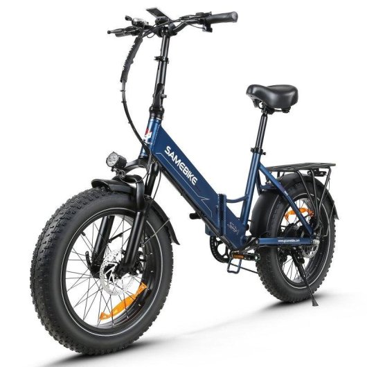 E-Bike Samebike LOTDM200-II 20" dunkelblau