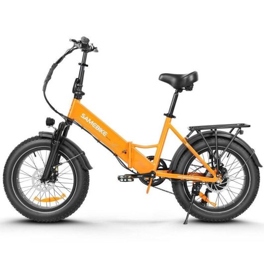 E-Bike Samebike LOTDM200-II 20 Zoll faltbar, orange
