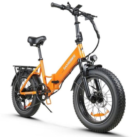 E-Bike Samebike LOTDM200-II 20 Zoll faltbar, orange