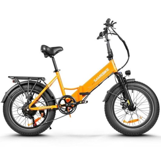 E-Bike Samebike LOTDM200-II 20 Zoll faltbar, orange