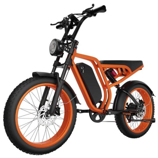 Vélo électrique tout-terrain Bluvall SU8 52 V 20 Ah orange